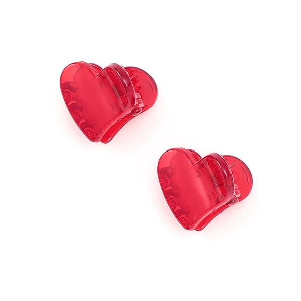 混合彩色迷你髮夾2個裝