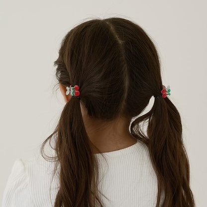 混合彩色迷你髮夾2個裝