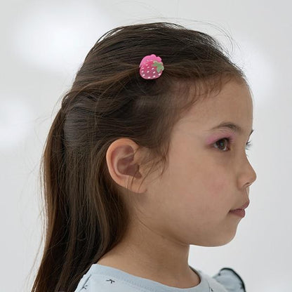 混合彩色迷你髮夾2個裝