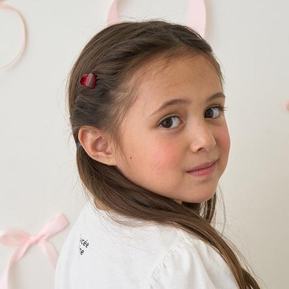 混合彩色迷你髮夾2個裝