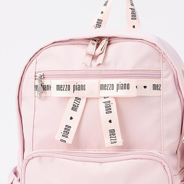 約21L 心形小包附帶蝴蝶結字母雙肩包