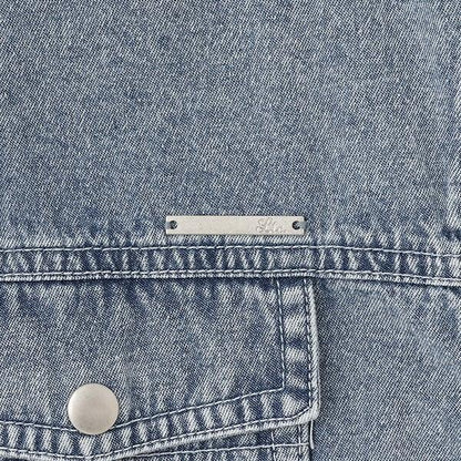 【純棉100%】牛仔短袖襯衫套裝