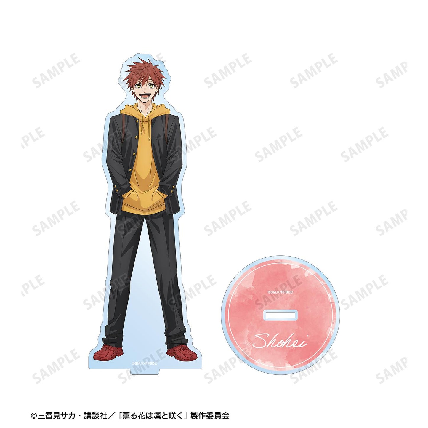 散發芬芳的花兒優雅地綻放_宇佐美翔平 大號亞克力展示架