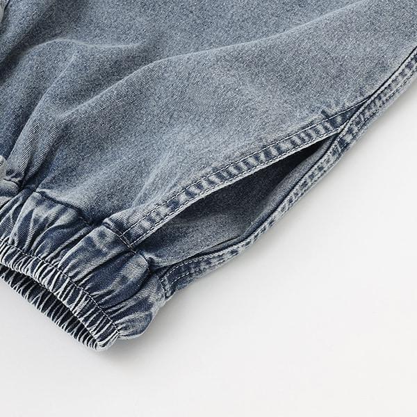 【純棉100%】牛仔短袖襯衫套裝