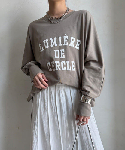 LUMIEREドルマンフロッキーロンTEE