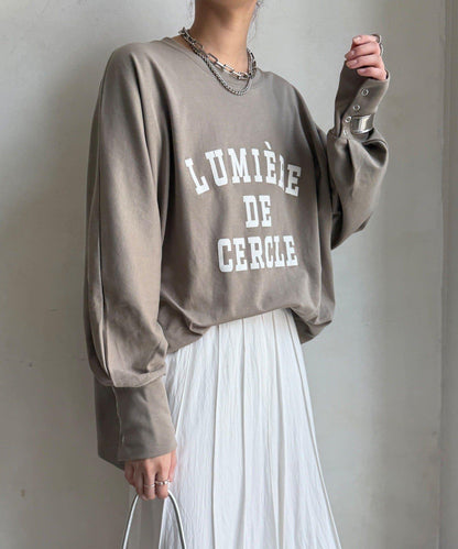 LUMIEREドルマンフロッキーロンTEE