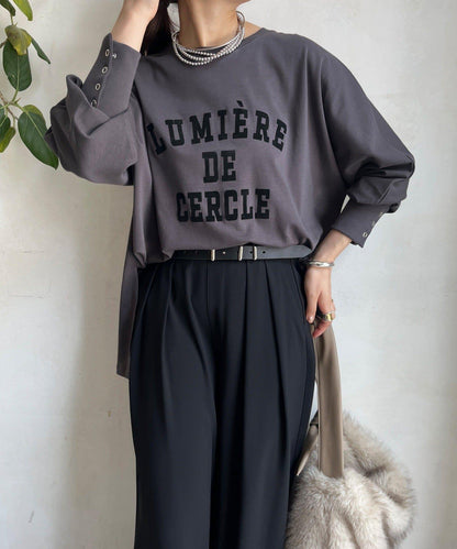 LUMIEREドルマンフロッキーロンTEE