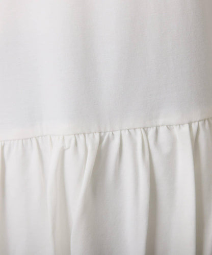 【腰回りカバー】裾バルーンロンT