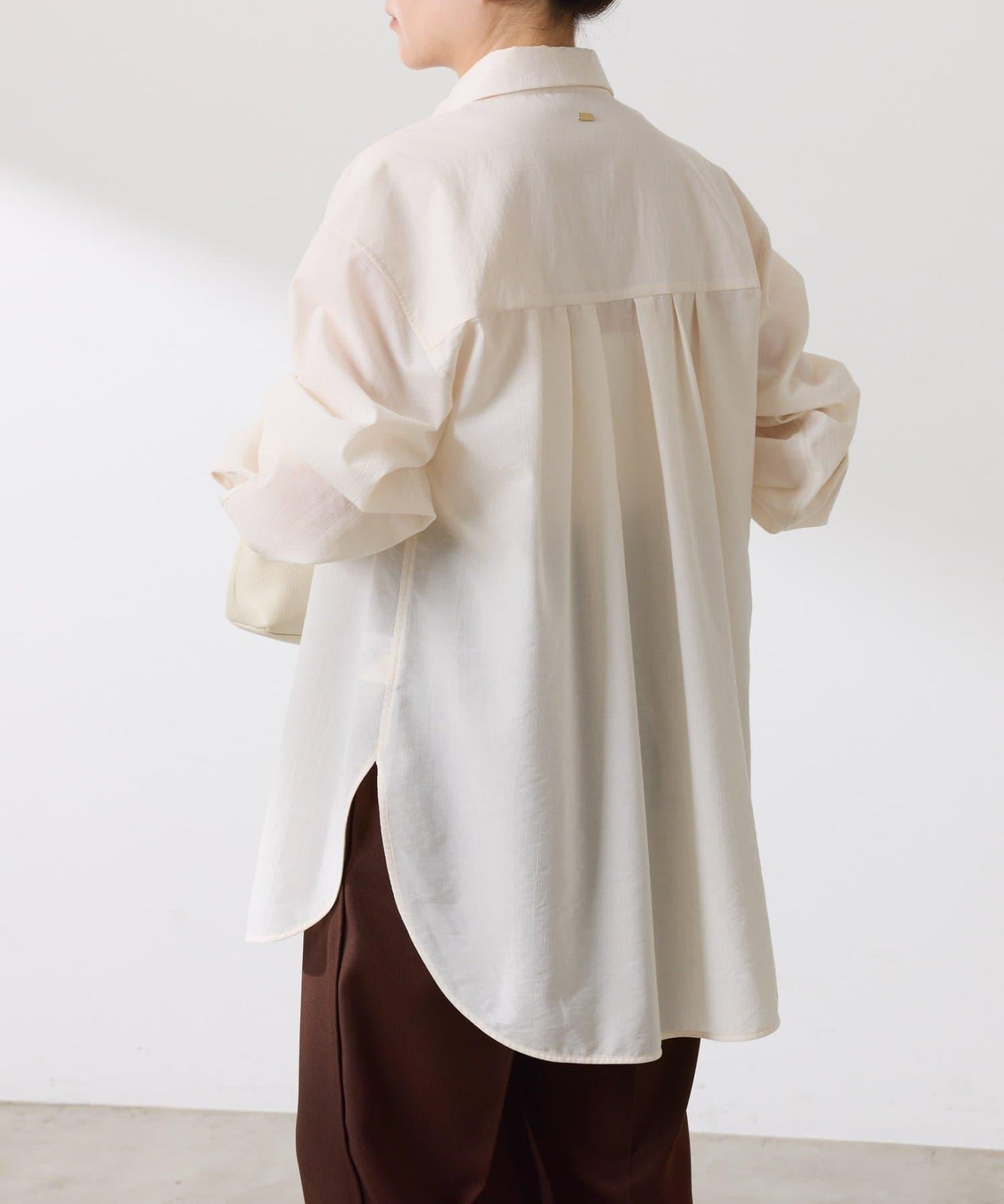 【体型カバー】チュニックシャツ