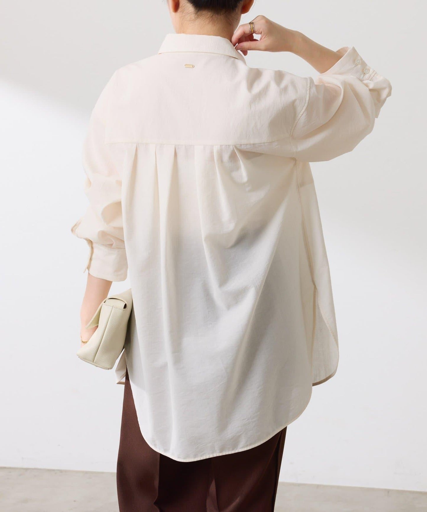 【体型カバー】チュニックシャツ