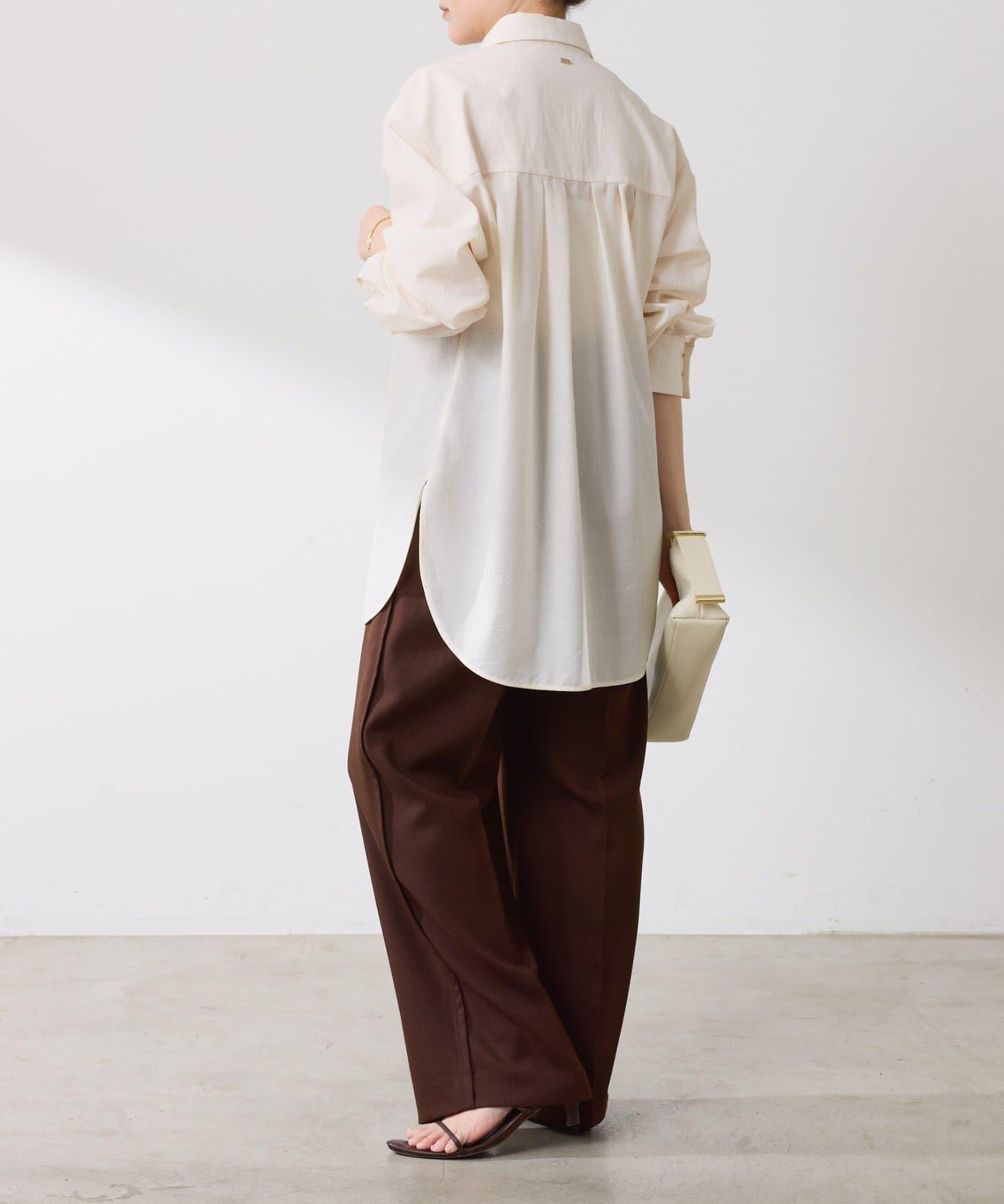 【体型カバー】チュニックシャツ