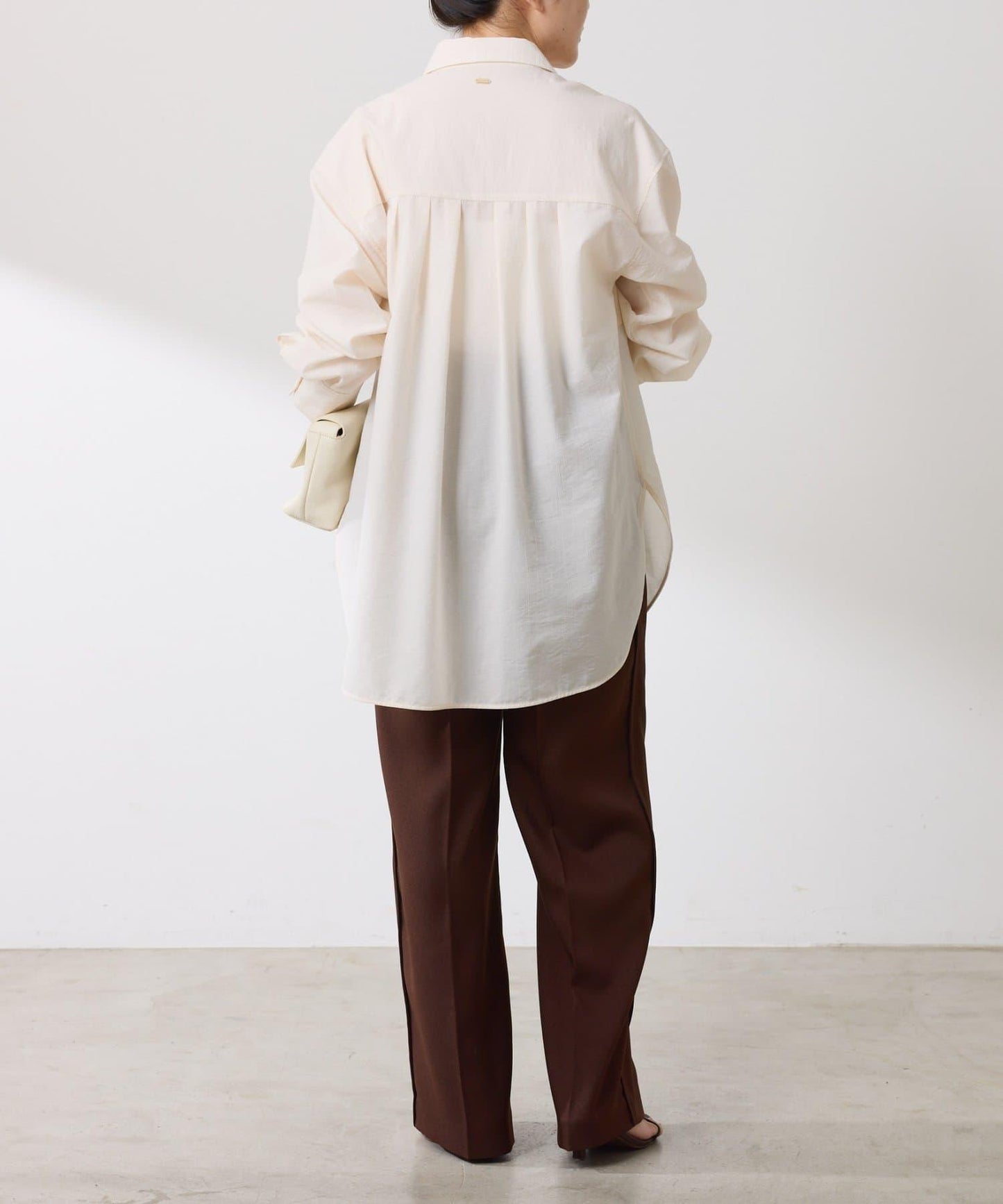 【体型カバー】チュニックシャツ