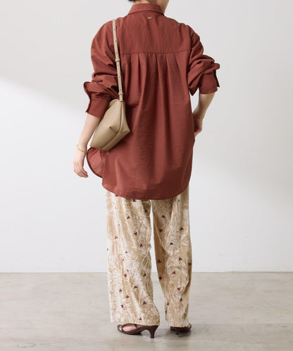 【体型カバー】チュニックシャツ