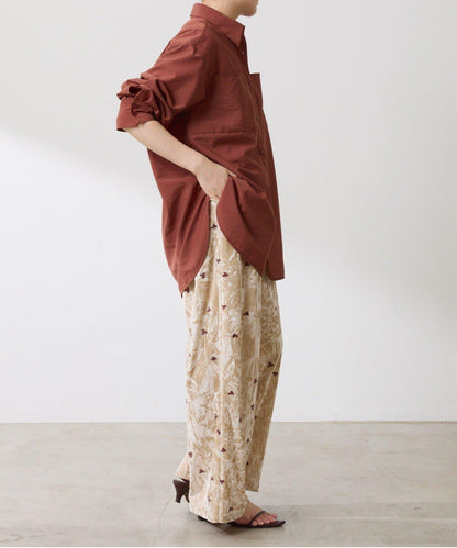 【体型カバー】チュニックシャツ