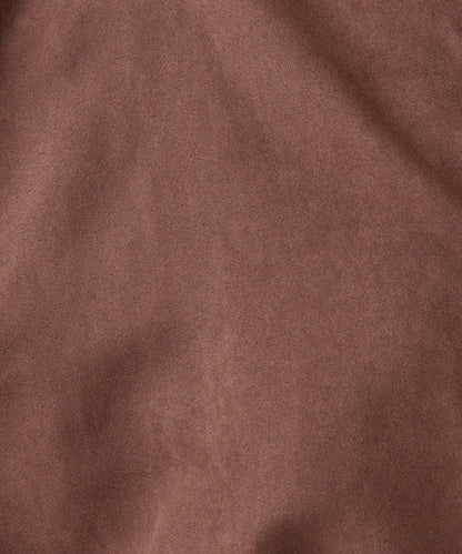 【デザインを変えられる】スエードタッチバックロングシャツ/カセット服