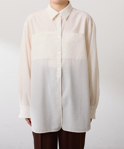 【体型カバー】チュニックシャツ