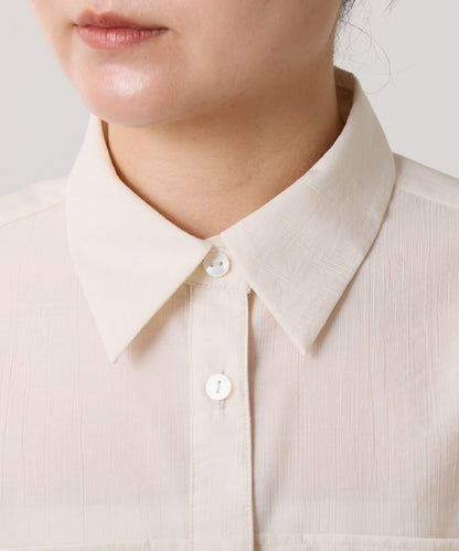 【体型カバー】チュニックシャツ