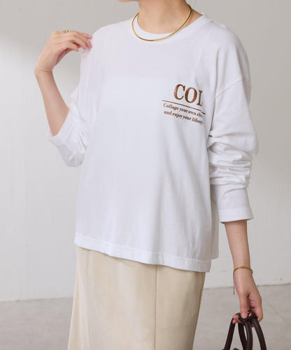 【大人のロゴT】COLLAGEロゴロンT