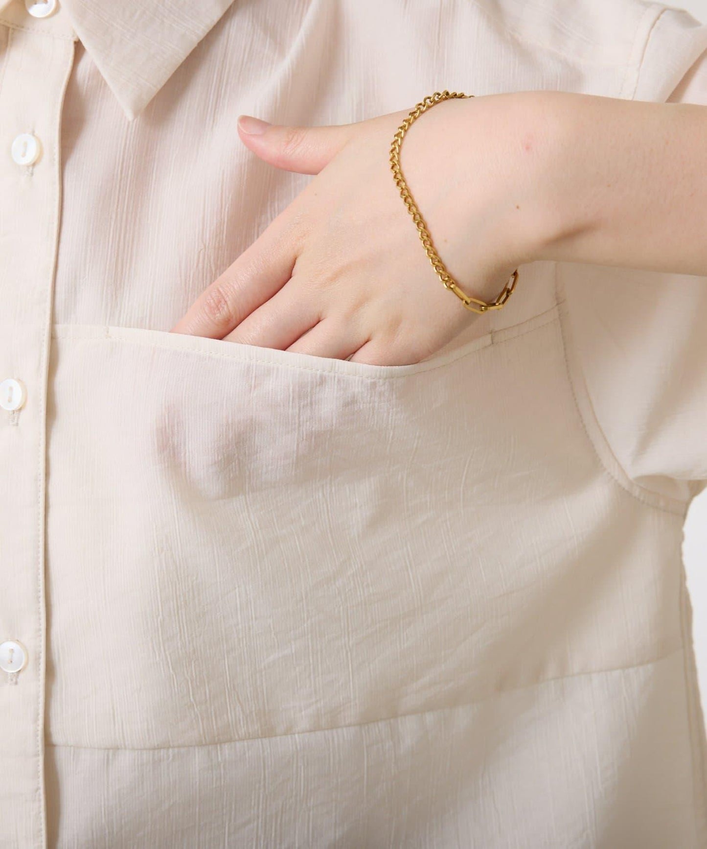 【体型カバー】チュニックシャツ