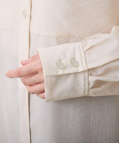 【体型カバー】チュニックシャツ