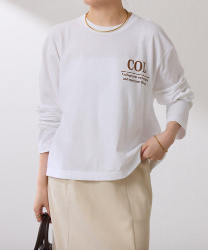 【大人のロゴT】COLLAGEロゴロンT