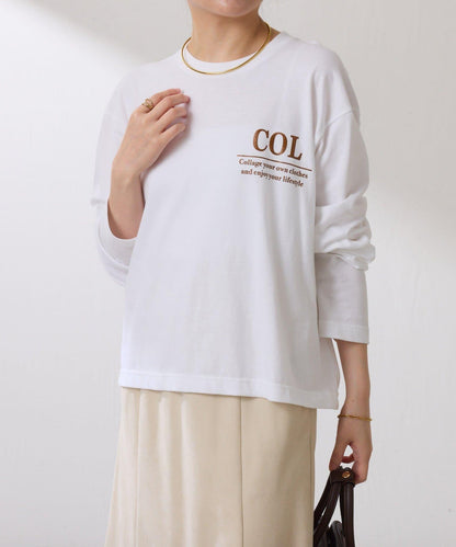 【大人のロゴT】COLLAGEロゴロンT