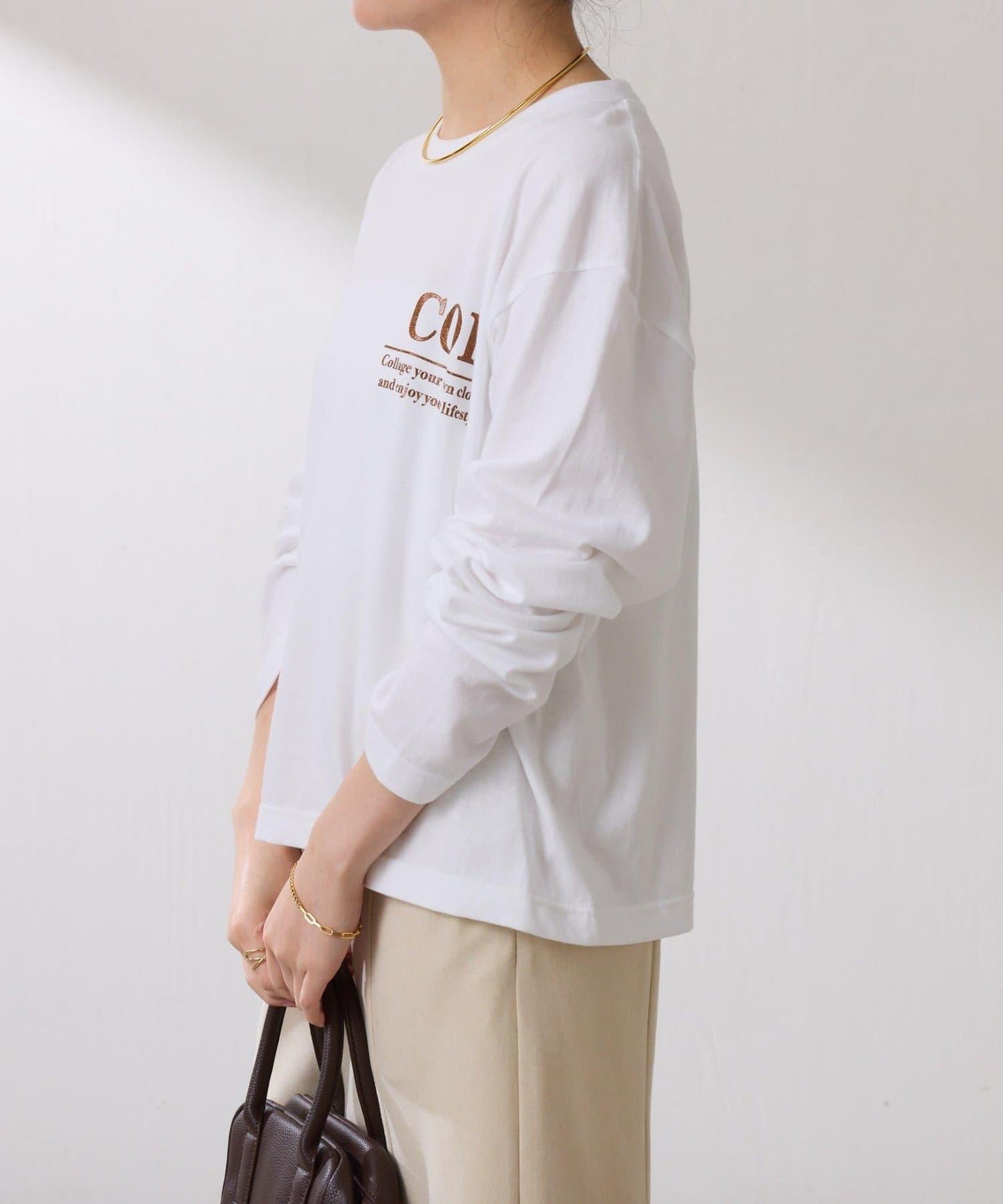 【大人のロゴT】COLLAGEロゴロンT