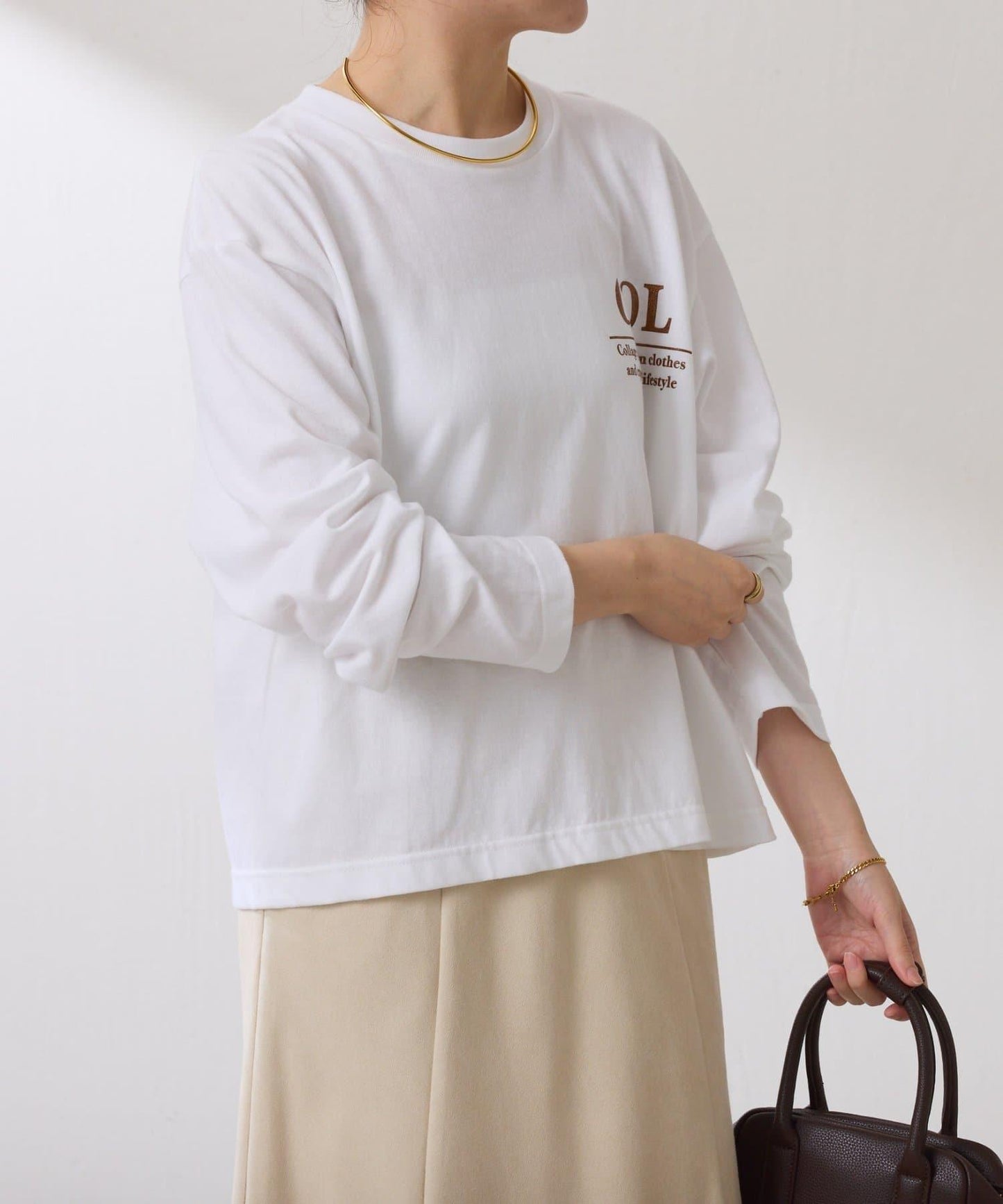 【大人のロゴT】COLLAGEロゴロンT