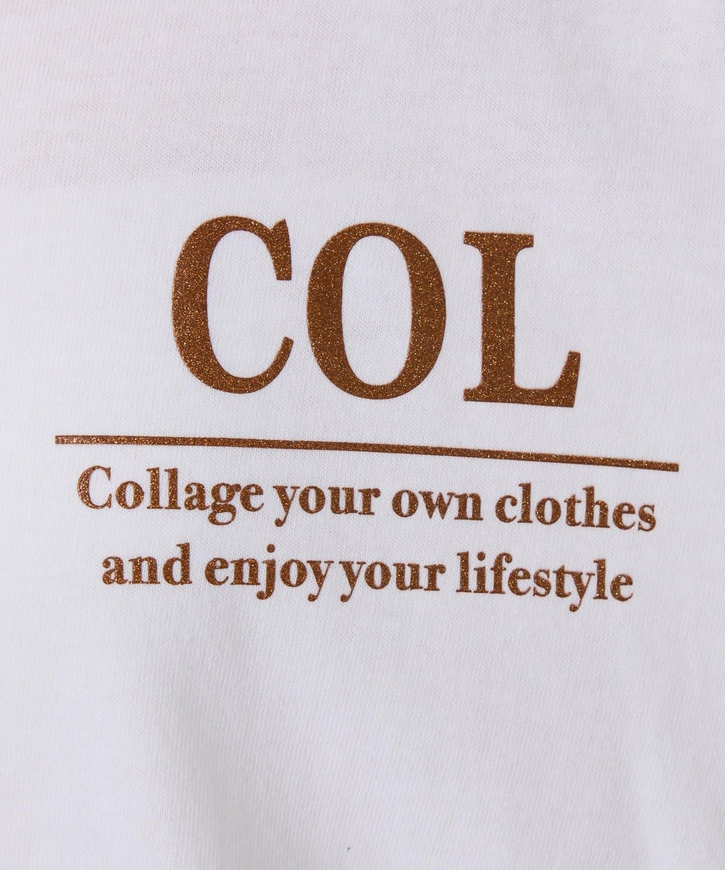 【大人のロゴT】COLLAGEロゴロンT