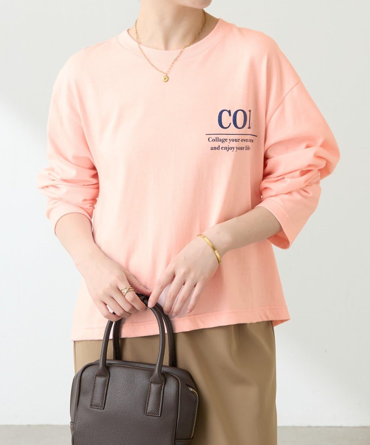 【大人のロゴT】COLLAGEロゴロンT