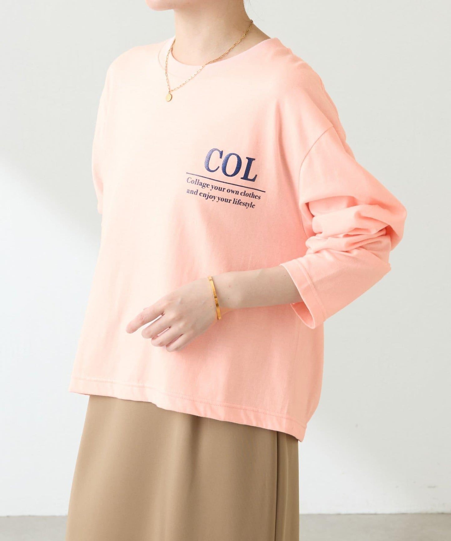 【大人のロゴT】COLLAGEロゴロンT