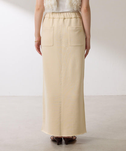 【楽ちんスカート◎】スウェットロゴスカート