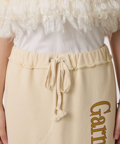 【楽ちんスカート◎】スウェットロゴスカート