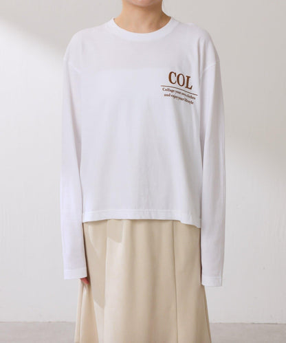 【大人のロゴT】COLLAGEロゴロンT