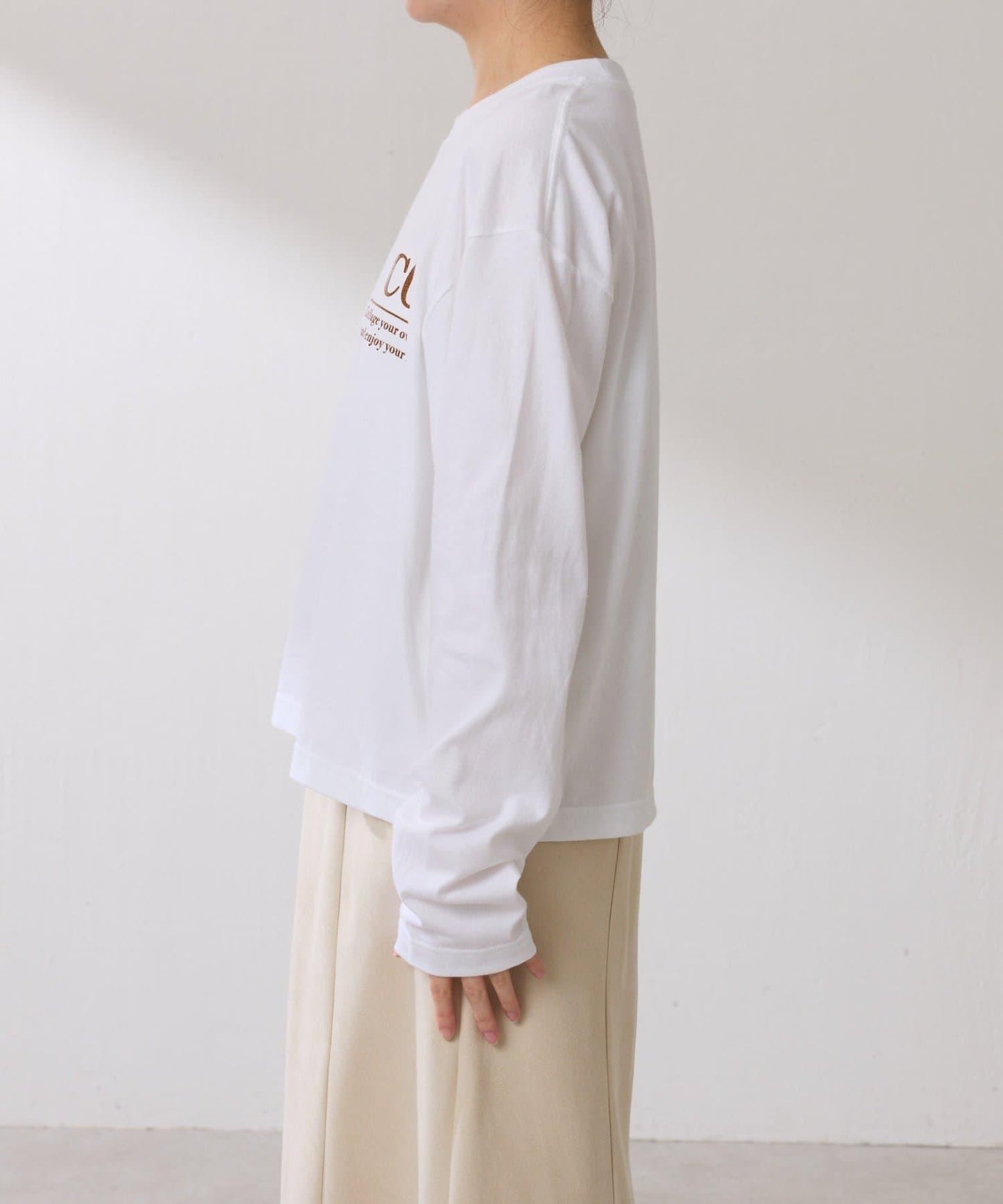 【大人のロゴT】COLLAGEロゴロンT