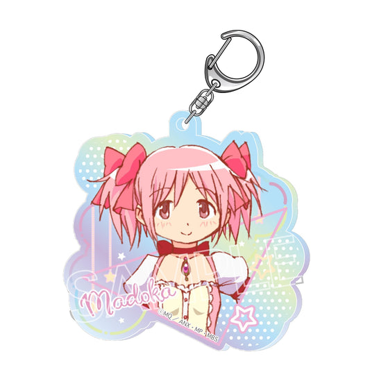 《魔法少女小圓》_閃耀系列 極光亞克力鑰匙扣 暮葉鹿目