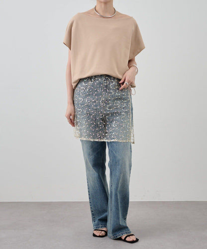 スパンコールラップスカート