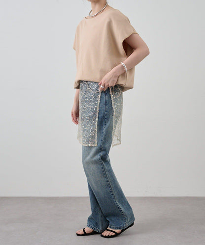 スパンコールラップスカート