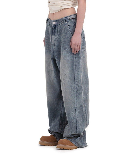 【DEFGARMENTS/デフガーメンツ】TURN INSIDE OUT DENIM PANTS