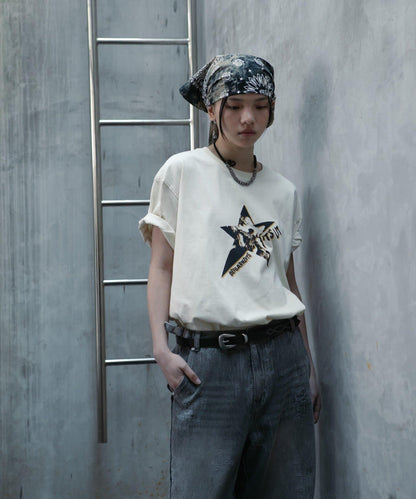 【DEFGARMENTS/デフガーメンツ】皮革裝飾腰帶