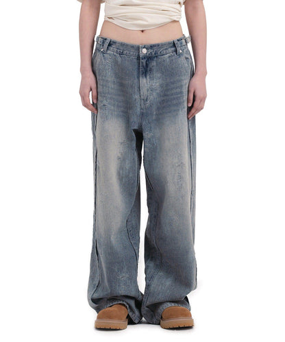 【DEFGARMENTS/デフガーメンツ】TURN INSIDE OUT DENIM PANTS