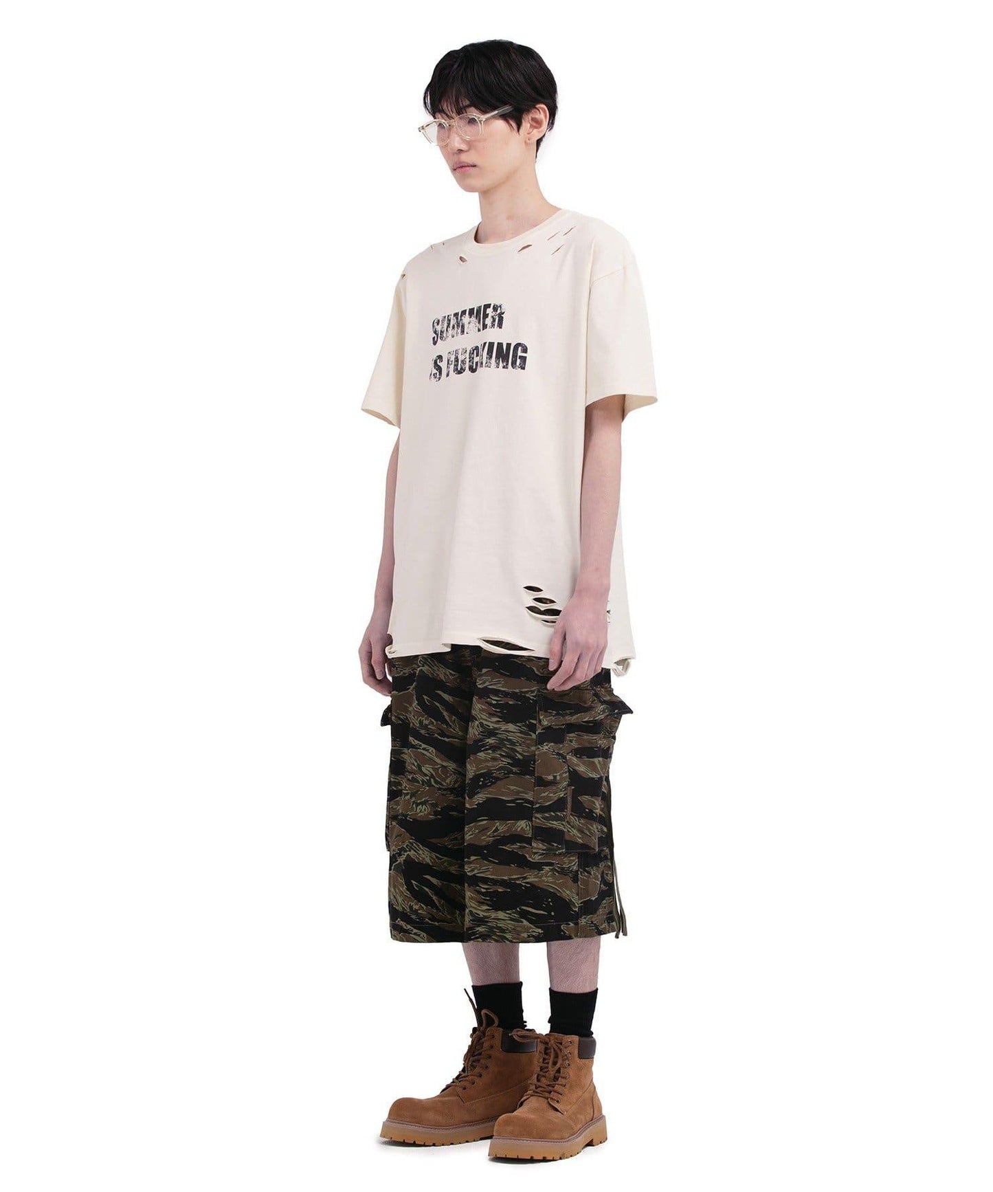【DEFGARMENTS/デフガーメンツ】BERMUDA CARGO PANTS