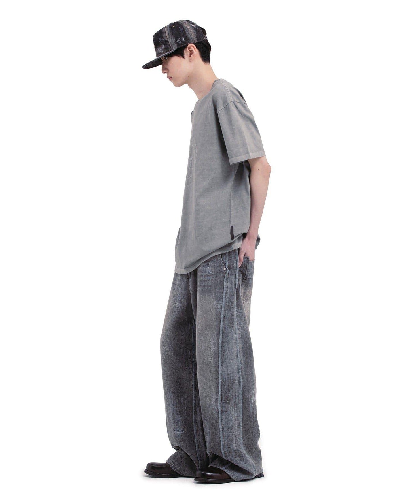 【DEFGARMENTS/デフガーメンツ】TURN INSIDE OUT DENIM PANTS