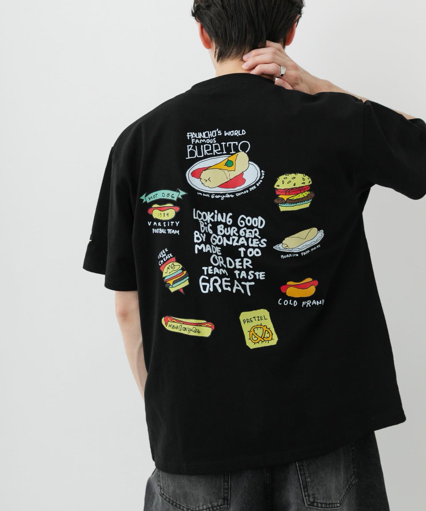 『聯名』Mark Gonzales×SENSE OF PLACE 短袖T恤 A