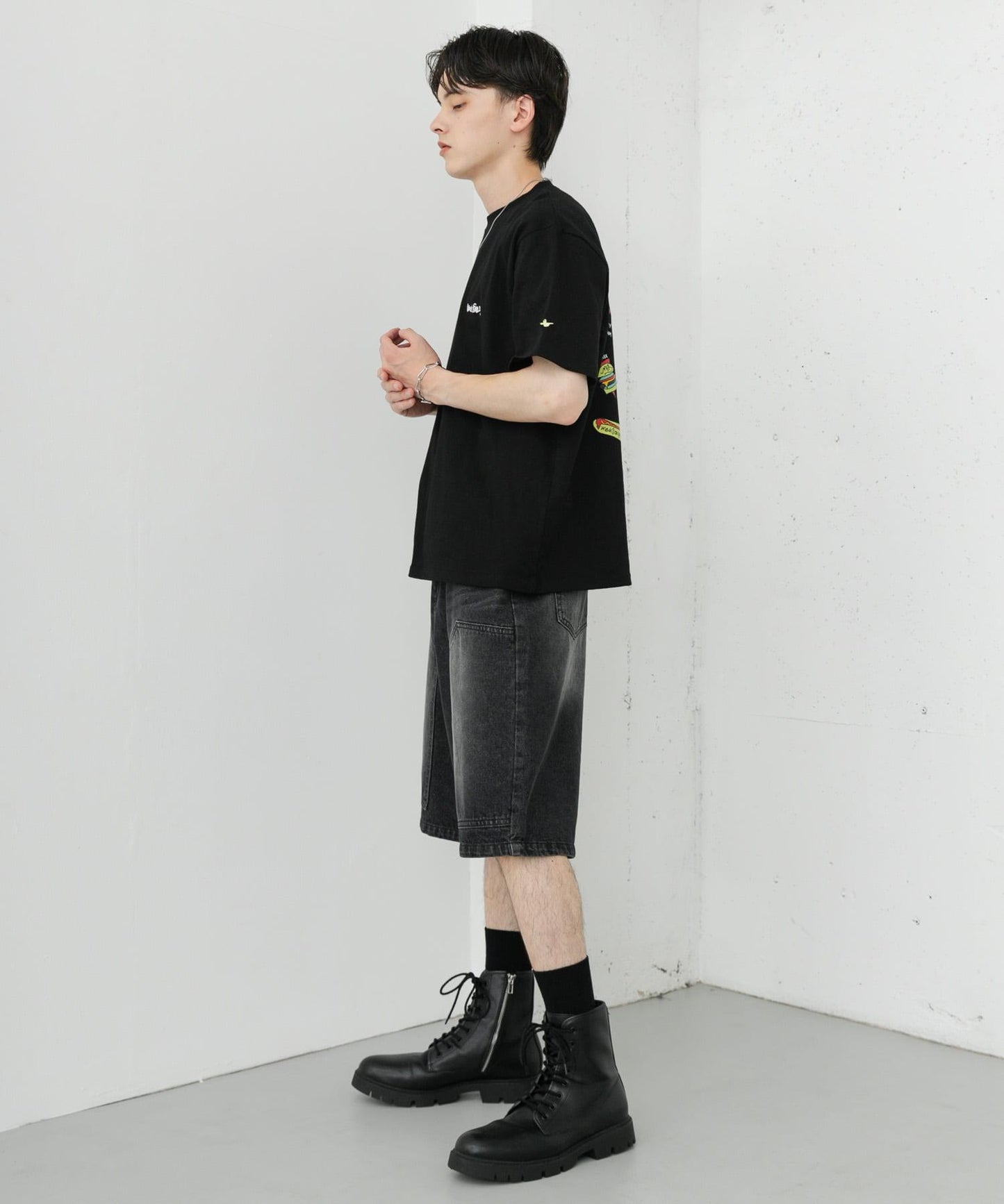 『聯名』Mark Gonzales×SENSE OF PLACE 短袖T恤 A