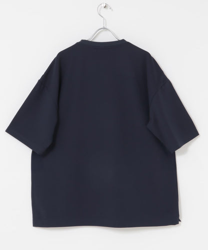 花園圖案短袖T恤