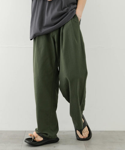 乾爽觸感寬鬆長褲