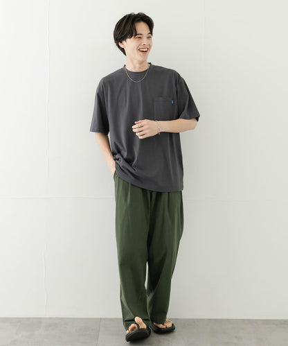 乾爽觸感寬鬆長褲