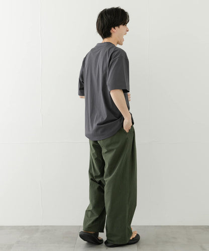 乾爽觸感寬鬆長褲