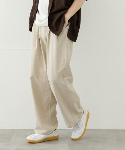 乾爽觸感寬鬆長褲